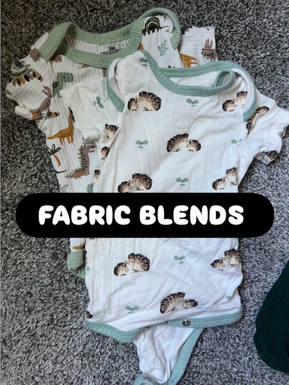 Baby One-Piece Sleep & Play Set in Green - Picture 10 of 10